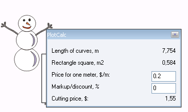 Measuring of the length of curved lines in CorelDraw